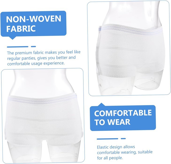 Women Wearing Incontinence Diapers